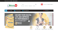 Desktop Screenshot of infinitybd.com